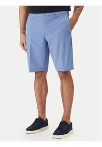 BOSS Szorty materiałowe S_Commuter_10.5 50540337 Błękitny Slim Fit. Kolor: niebieski. Materiał: syntetyk #1