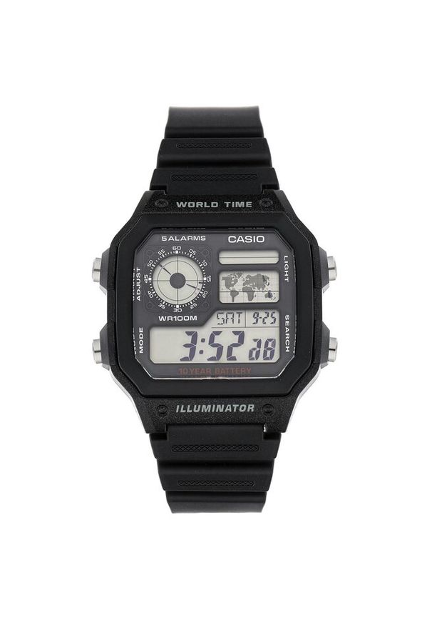 Zegarek Casio. Kolor: czarny
