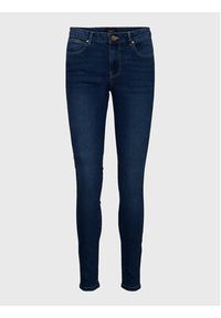 Vero Moda Jeansy June 10278817 Granatowy Slim Fit. Kolor: niebieski #5