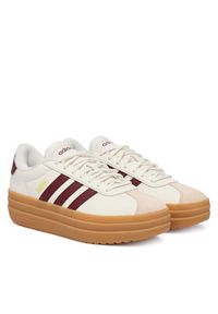Adidas - adidas Sneakersy Vl Court Bold Shoes JQ5642 Beżowy jasny. Kolor: beżowy. Materiał: skóra #6