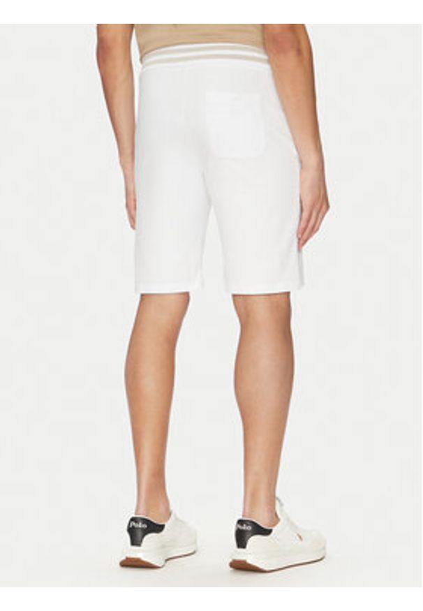 PAUL & SHARK - Paul&Shark Szorty sportowe 25411847 Biały Regular Fit. Kolor: biały. Materiał: bawełna. Styl: sportowy