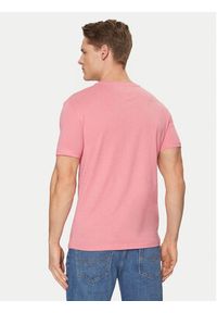 Tommy Jeans T-Shirt Jaspe DM0DM20363 Różowy Slim Fit. Kolor: różowy #3