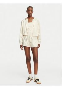 Adidas - adidas Bluza KE3391 Écru Oversize. Kolor: kremowy. Materiał: syntetyk #3