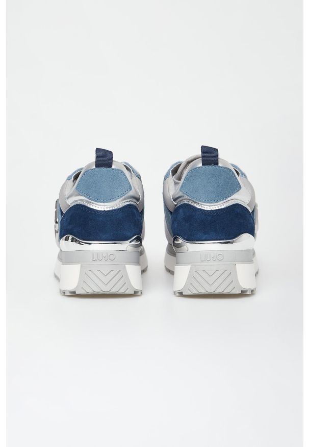 Liu Jo - Sneakersy damskie skórzane LIU JO. Materiał: skóra