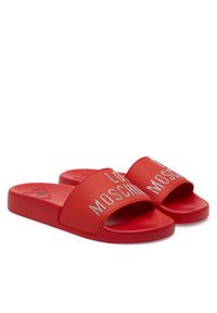 Love Moschino - LOVE MOSCHINO Klapki JA28122G1MI13500 Czerwony. Kolor: czerwony #3