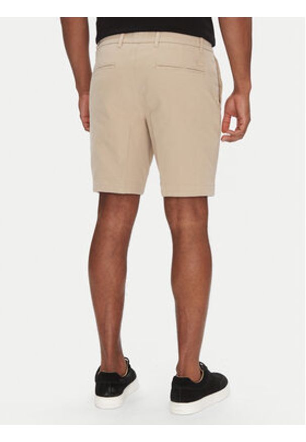 BOSS Szorty materiałowe H-Slice-Shorts1 50543951 Beżowy Slim Fit. Kolor: beżowy. Materiał: bawełna