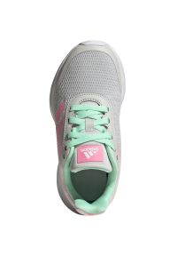 Adidas - Buty adidas Tensaur Run 2.0 K Jr HQ1263 wielokolorowe. Okazja: na co dzień. Zapięcie: sznurówki. Kolor: wielokolorowy. Materiał: materiał, syntetyk. Szerokość cholewki: normalna. Wzór: kolorowy. Sport: bieganie #7