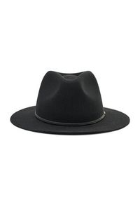 Brixton Kapelusz Wesley Fedora 10761 Czarny. Kolor: czarny. Materiał: materiał #2