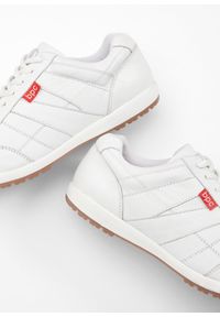 bonprix - Sneakersy skórzane. Okazja: na co dzień. Kolor: biały. Materiał: skóra #2
