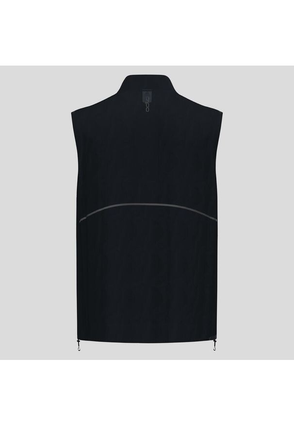 Kamizelka męska Odlo ZEROWEIGHT Vest. Kolor: czarny. Sport: bieganie