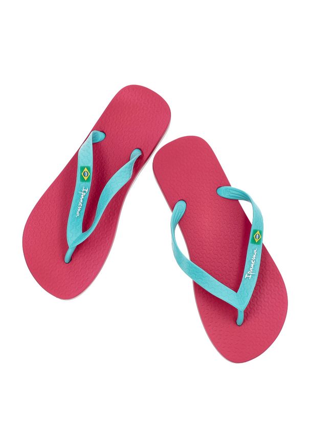 Różowe Japonki Ipanema Wodoodporne Obuwie Damskie. Okazja: na co dzień, na spacer, na plażę. Kolor: niebieski. Materiał: materiał. Sezon: lato. Styl: casual