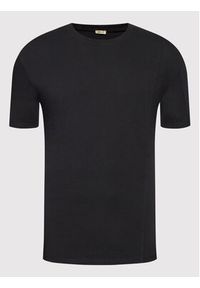 Imperial T-Shirt TM18CBOL Czarny Regular Fit. Kolor: czarny. Materiał: bawełna