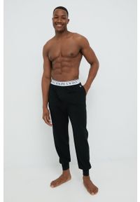 Polo Ralph Lauren spodnie piżamowe męskie kolor czarny gładka. Kolor: czarny. Materiał: dzianina. Wzór: gładki #2