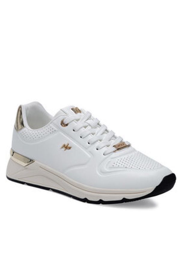 MEXX Sneakersy MI001008143W Biały. Kolor: biały. Materiał: skóra