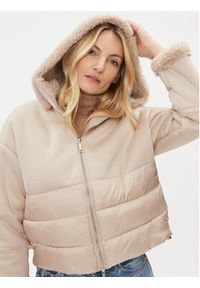 Marella Kurtka przejściowa Ritmo 2334560337200 Beżowy Regular Fit. Kolor: beżowy. Materiał: syntetyk