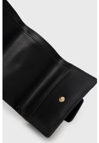 Armani Exchange portfel 948485.0A874.NOS damski kolor czarny. Kolor: czarny. Materiał: materiał. Wzór: gładki #2