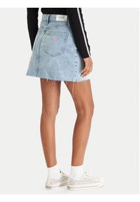 Guess Spódnica jeansowa W6RD1H D6833 Niebieski Regular Fit. Kolor: niebieski. Materiał: jeans #2