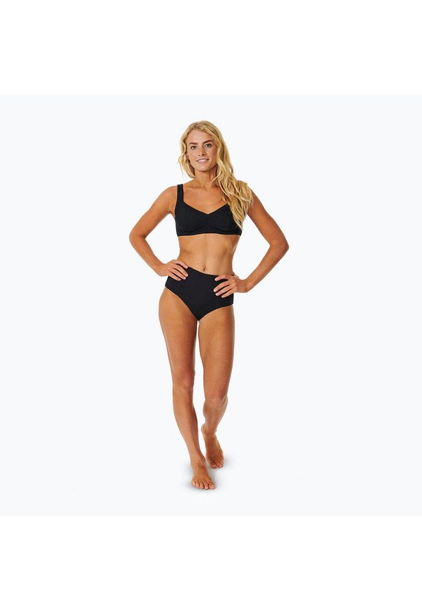 RIPCURL - Góra od stroju kąpielowego Rip Curl Premium Surf E Cup. Kolor: czarny
