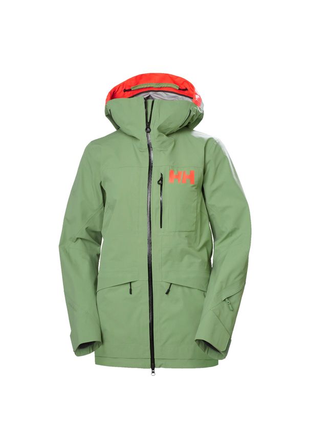 Damska kurtka narciarska Helly Hansen Aurora Infinity Shell. Kolor: zielony. Sezon: zima. Sport: narciarstwo