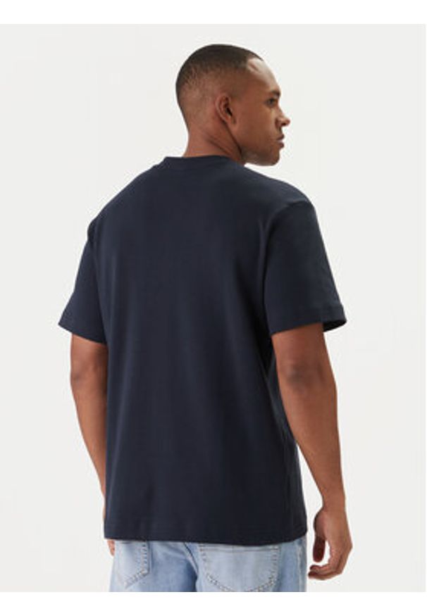 G-Star RAW - G-Star Raw T-Shirt D28609-C812 Granatowy Regular Fit. Kolor: niebieski. Materiał: bawełna