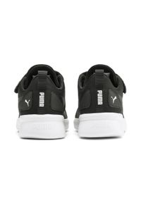 Puma - Dziecięce buty sportowe Flyer Runner V PUMA Black White. Kolor: czarny, wielokolorowy, biały