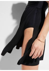 bonprix - Sukienka kąpielowa. Kolor: czarny. Długość rękawa: na ramiączkach. Styl: elegancki #3