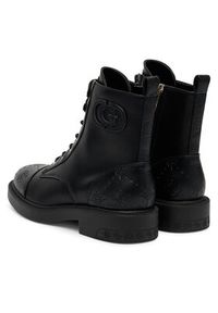Guess Botki FLTFNE FAL10 Czarny. Kolor: czarny. Materiał: skóra #5