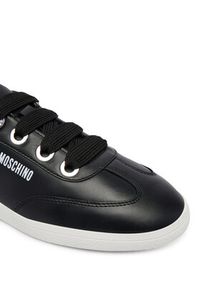 Love Moschino - LOVE MOSCHINO Sneakersy JA15142G1OIA0000 Czarny. Kolor: czarny. Materiał: skóra #4