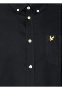 Lyle & Scott Koszula Oxford LW1302VOG Czarny Regular Fit. Kolor: czarny. Materiał: bawełna