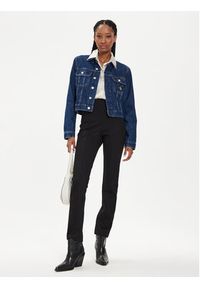 Calvin Klein Jeans Kurtka jeansowa 90's J20J223670 Granatowy Regular Fit. Kolor: niebieski. Materiał: bawełna