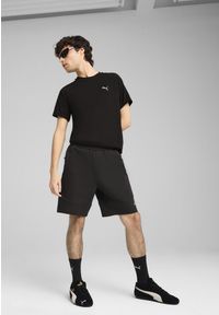 Puma - Męskie szorty EVOSTRIPE 8" PUMA Black. Kolor: czarny