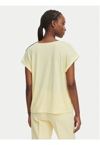 Morgan Bluzka 261-DIANA Żółty Regular Fit. Kolor: żółty. Materiał: syntetyk #2