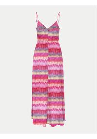 only - ONLY Sukienka letnia Nova 15317840 Różowy Regular Fit. Kolor: różowy. Materiał: wiskoza. Sezon: lato