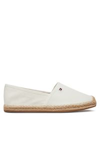 TOMMY HILFIGER - Tommy Hilfiger Espadryle Flag Canvas Espadrille FW0FW08541 Écru. Materiał: materiał #1