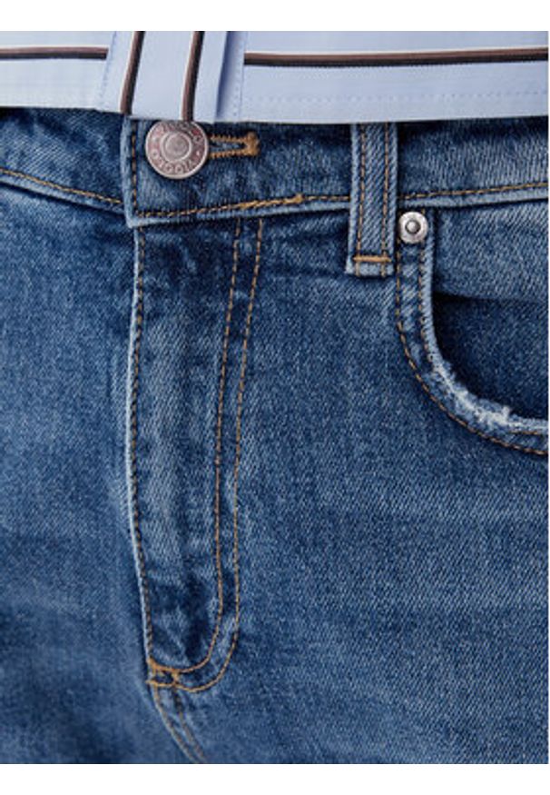 ViCOLO Jeansy DD5059 Niebieski Straight Leg. Kolor: niebieski