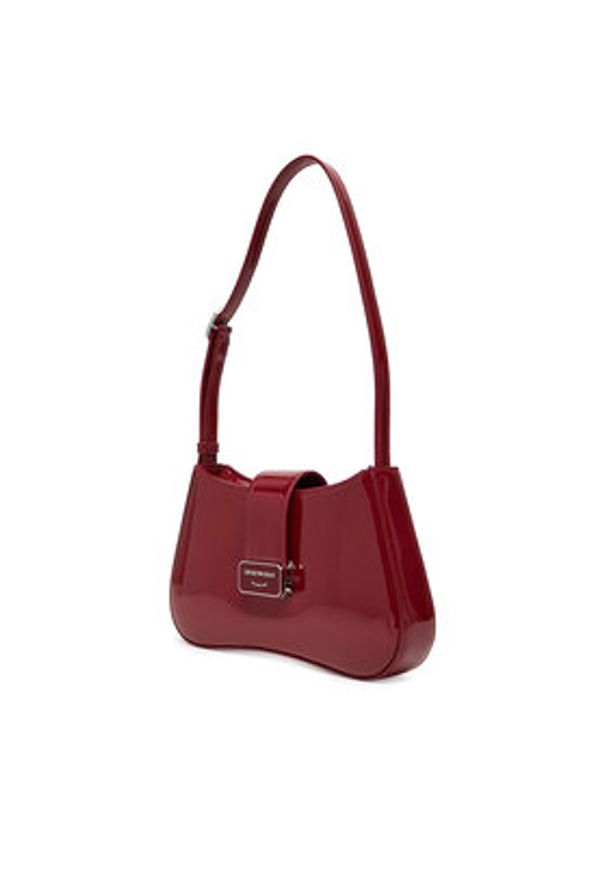 Emporio Armani Torebka EW001778 AF17287 U5068 Bordowy. Kolor: czerwony. Materiał: skórzane