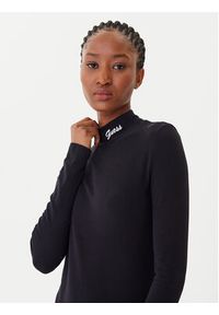 Guess Sukienka codzienna V5BK04 KCBF1 Czarny Slim Fit. Okazja: na co dzień. Kolor: czarny. Materiał: bawełna. Typ sukienki: proste. Styl: casual #3