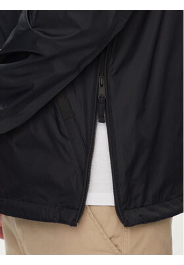 Napapijri Kurtka anorak Rainforest Wb Pkt V2 NP0A4HX6 Czarny Regular Fit. Kolor: czarny. Materiał: syntetyk