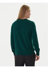 Calvin Klein Sweter LV04LB305G Zielony Regular Fit. Kolor: zielony. Materiał: wełna