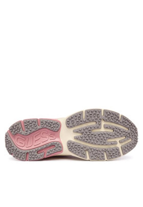 Guess Sneakersy FLFBVL ELE12 Różowy. Kolor: różowy. Materiał: materiał