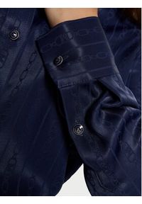 Marciano Guess Koszula 5RGH30 7169A Granatowy Regular Fit. Kolor: niebieski. Materiał: wiskoza #4