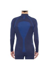 Koszulka The North Face Hybrid Long Sleeve Zip Neck T0C205A7L. Kolor: niebieski #2