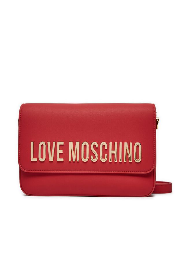 Love Moschino - Torebka LOVE MOSCHINO. Kolor: czerwony