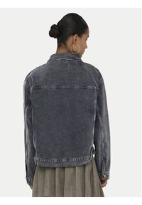 only - ONLY Kurtka jeansowa Harper 15363548 Czarny Regular Fit. Kolor: czarny. Materiał: bawełna #4