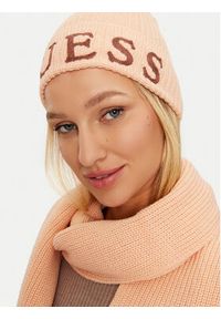 Guess Zestaw Szalik i Czapka GFBOXW P4402 Różowy. Kolor: różowy. Materiał: materiał