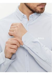 BOSS - Boss Koszula 50512006 Błękitny Regular Fit. Kolor: niebieski. Materiał: bawełna