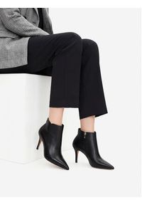 Nine West Botki CEO-RAJA-01 Czarny. Kolor: czarny. Materiał: materiał #3