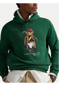 Polo Ralph Lauren Bluza 710B14628001 Zielony Regular Fit. Typ kołnierza: polo. Kolor: zielony. Materiał: bawełna #5
