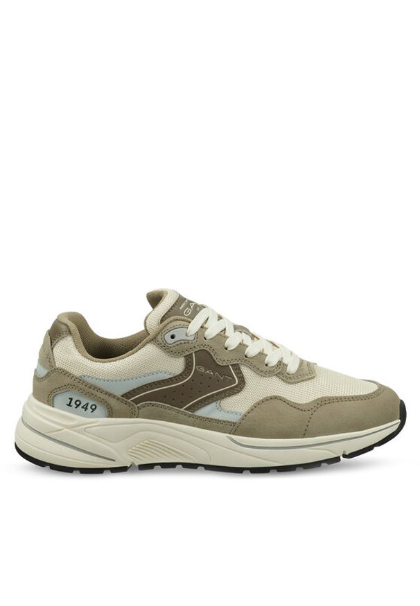 GANT - Gant Sneakersy 30637871 Beżowy. Kolor: beżowy. Materiał: skóra, nubuk