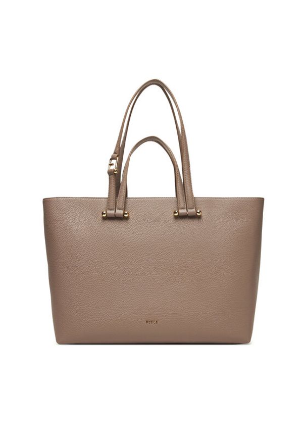 Furla Torebka WB01453 HSF000 CN 2572S Szary. Kolor: szary. Materiał: skórzane